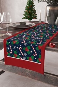 Resim AYSHome Şeker Desen Yılbaşı Runner 