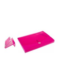 Resim Globox Dosya Körüklü 13 Bölmeli Pembe 