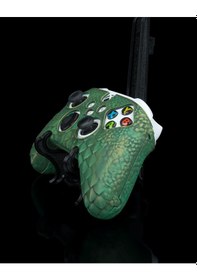 Resim Xbox Series Kablosuz Oyun Kolu Ejderha Pulu Temalı Kılıf-33 