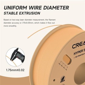 Resim Creality Hyper Pla Şeftali Tozu Filament 1.75mm 1kg - Urhanshop Gönderimli 