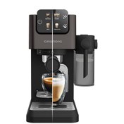 Resim Ksm 5330 Delisia Coffee Entegre Süt Hazneli Yarı Otomatik Espresso Makinesi Grundig