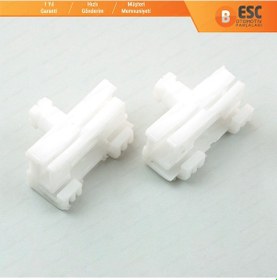 Resim Peugeot 106 Citroen Saxo için Sağ Sol Cam Kriko Klipsi 9221h2 N11.12741 