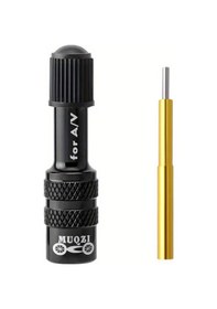 Resim Fochsia Siyah Bisiklet Maşası Valf Adaptörü Uzatma Aracı Dağ Bisikleti Siyah 