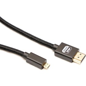 Resim Markofist Mf-dk65 Micro Hdmi To Hdmi Kablo Spiralli 4k 60hz 80cm 