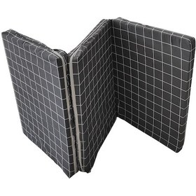 Resim Viphomeconcept Katlanır Yer Yatağı Sünger Yatak Gri Pano 80X180 Cm-7 Cm 