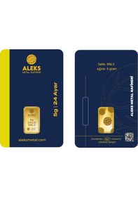 Resim Agakulche 5 Gr 995 24 Ayar Amr Külçe Altın 