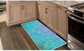 Resim Colorix Carpet Kaymaz Taban Tezgah Önü Mutfak Paspası 75x150 Cm No: 434 