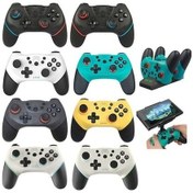 Resim Ankatek Switch Siyah Oled Lite Kolu Kablosuz Gamepad Bluetooth Beyaz Anahtar 6 Eksenli Kontrol Kumandası Model Gb 