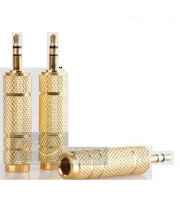 Resim Oem Marka JC35 Stereo Ses Jakı 3.5mm Erkek 6.5mm Dişi Adaptörü 