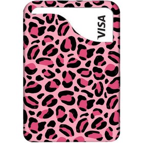 Resim Cekuonline Iphone X Xr Xs 13 14 15 16 Pro Plus Max Mini Deri Kartlık Kılıf Süslü Leopar 