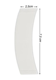 Resim True Tape Supertape Protez Saç Bandı Oval 1"C (2.5Cm-7.5Cm) 
