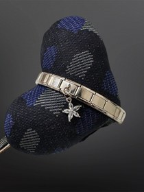 Resim Taşlı Lotus Çiçeği Charmı Sadece 1 Adet Charm Gönderilir Beyaz 