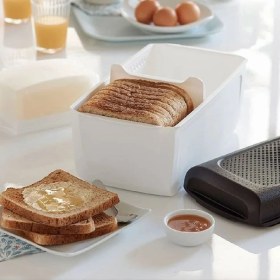 Resim Tupperware Ekmek Dünyası Berrak Mini Ekmek Saklama Kutusu 