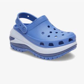 Resim Crocs Classic Mega Crush Kadın Mavi Terlik Düz 207988 Mavi 