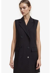Resim Defacto Tailored Fit Kolsuz Mini Elbise D4186AX24AU Siyah 