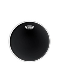 Resim Evans Tt18rbg Resonant Black 18 İnç Tom Alt Derisi Profesyonel Siyah Bitiş, Tek Katmanlı Yapı, Büyük Floor Tomlar İçin Modern Görünüm Ve Güçlü Rezonans 