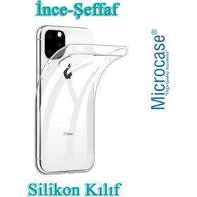 Resim Microcase Iphone 11 Pro Ince 0.2 Mm Soft Silikon Kilif - Seffaf 386018485 