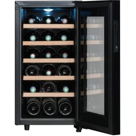 Resim La Sommeliere 18 Şişe Kapasiteli Service Solo Siyah Şarap Dolabı LS18S 
