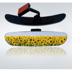 Resim Ova-5 Dik-Eğik Kollu Universal Iç Dikiz Aynası 24X5 Cm 