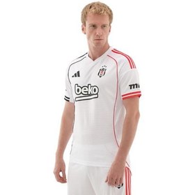 Resim adidas Bjk Beşiktaş Jk 25-26 İç Saha Erkek Forması Beyaz 