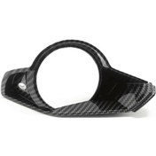 Resim Synodicmonth Bmw S1000r 2015-2018 İçin Karbon Fiber Motosiklet Ön Sol Burun Far Çerçevesi Kaplaması 