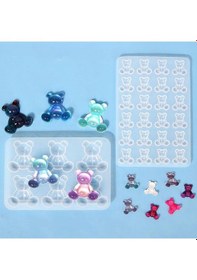 Resim Kolye Ve Reçine Epoksi Kalıbı 24 Lü Haribo Minik Ayıcık Kalıbı 