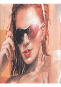 Resim Ym Üniversal Sele Oturak Kılıfı Gözlüklü Figür 