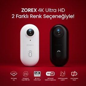 Resim ZOREX 4K Aksiyon Kamerası | Ultra HD, Su Geçirmez, Geniş Açı Lens 