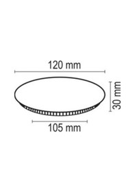 Resim 18W Yüksek Lümen Led Panel Armatür 3200K 