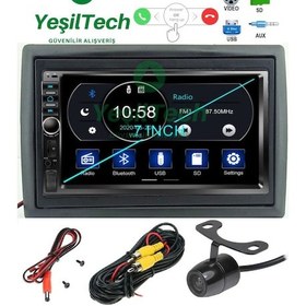 Resim Exvol Renault Megane 2 Uyumlu 7 İnch Double Teyp Bluetoth Usb 