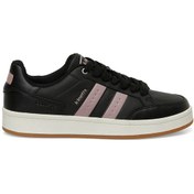 Resim Kinetix College Pu W 5pr Siyah Kadın Sneaker Siyah-gul Kurusu 