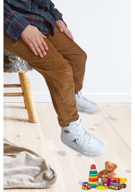 Resim Cool Haykat Cırtlı Basketbol Çocuk Spor Ayakkabı Beyaz 