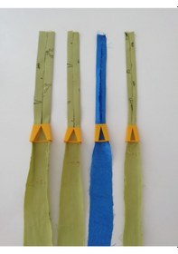 Resim 4'lü Biye Yapma Aparatı Seti Kenar Kıvırma Dikiş Aparatı 