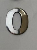 Resim Kapı Numarası Krom Metal 4.2Cm Noyapişkanli 