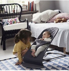 Resim Babybjörn Balance Bliss Ana Kucağı Woven Cotton 
