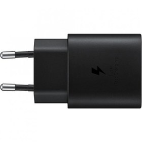 Resim Samsung EP-TA800N Type C Hızlı Şarj Adaptörü SİYAH (25W) 