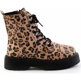 Resim Leopar Kadın Bot & Bootie K02590031202 Leopar 