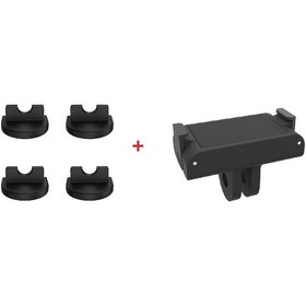 Resim Toka Seçeneği 2-djı Eylem 2 Manyetik Adaptör Dağı 1/4 Arayüz Montaj Dirseği Djı Osmo Eylem 2 Spor Kamera Aksesuarları 