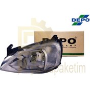 Resim Depo Opel Combo C Far Sol Uyumlu 