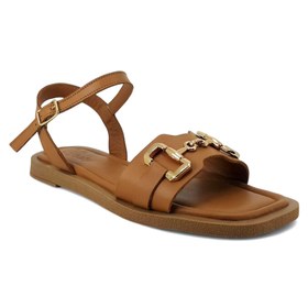Resim Beety 386 25YS Kadın Günlük Sandalet Taba 