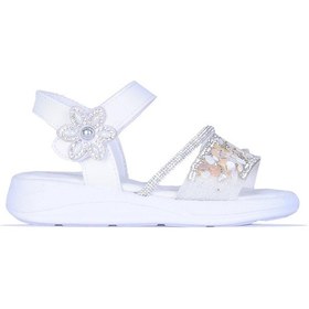 Resim Skuaiter Skuaıter 8110 Barbie Taşlı Kız Çocuk Sandalet 