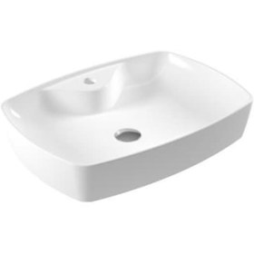 Resim Serel Tezgah Üstü Batarya Delikli Lavabo 44 x 60 CM 1634T x s110H 