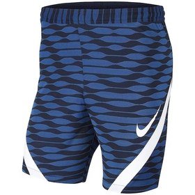 Resim Nike Dri-Fit Strike Mavi Erkek Futbol Şort Mavi 