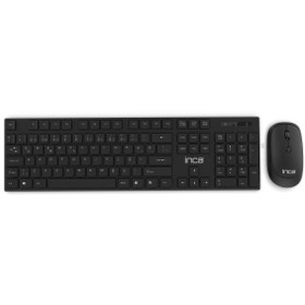 Resim Inca IWS-537 Wireless Slim Design Soft Touch Q Keyboard&Mouse Set 