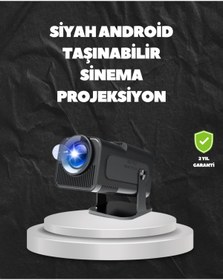 Resim SEBUONLİNE WiFi6 ve Bluetooth 5.0 Teknolojili Kablosuz Bağlantı Özellikli Projektör 