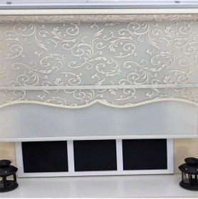 Resim Storburada Çift Mekanizmalı Bej Tül Ekru Stor Perde Stb-133 Bej 