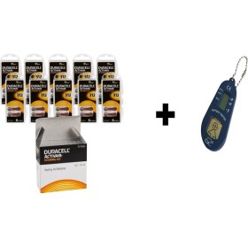 Resim Duracell Activair 312 Numara Işitme Cihaz Pili 6'lı Blister 10 Paket Işitme Pili Test Cihazı 