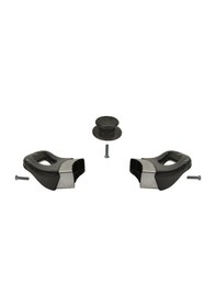 Resim Tencere Tava Sahan Yan Kulpları ve Cam Kapak Kulp Seti (4 Set) Siyah 