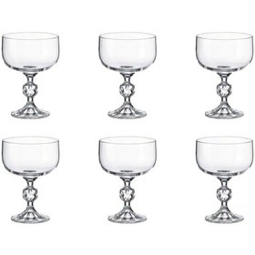 Resim Bohemia Kristal Crystalex Claudia Dondurma Çerezlik Kase 6 Adet 2 