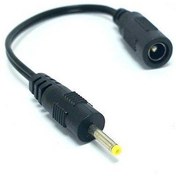 Resim Electroon 5.5X2.5Mm Dişi - 2.5X0.7Mm Erkek Çevirici Kablo 10Cm 